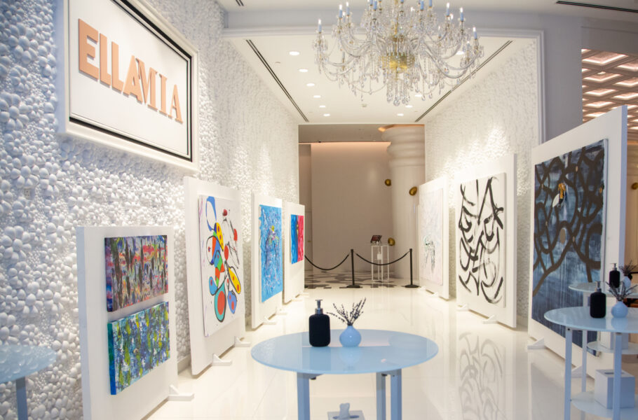 Collide-a-Thought-exhibition-by-Sara-Al-Thani-at-Mondrian-Doha
