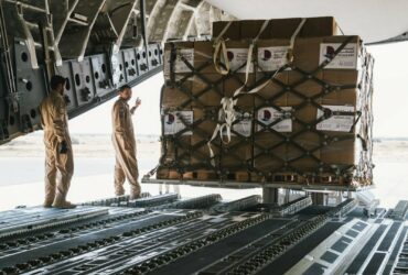 Qatari plane 37 tons food aid sudan