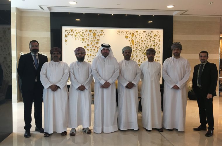 Hamad International Airport Executive Management In A Group Photo With Salalah International Airport Officials